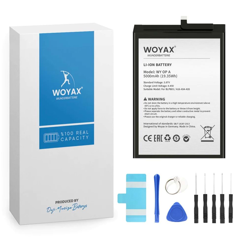 OPPO A16 BATARYA - A54 BATARYA WOYAX BLP805