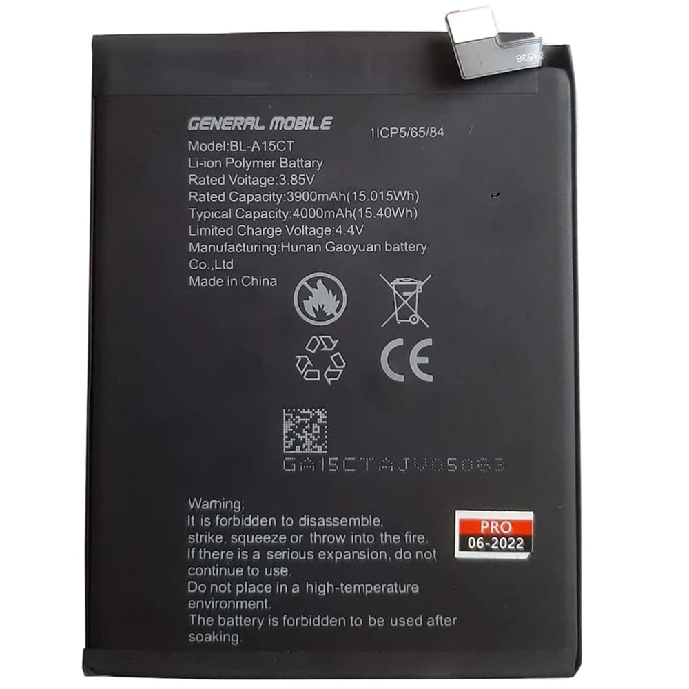 GM 20 BATARYA BL-A15CT