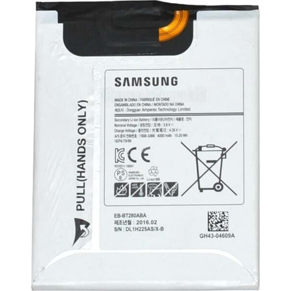 SAMSUNG T280 BATARYA