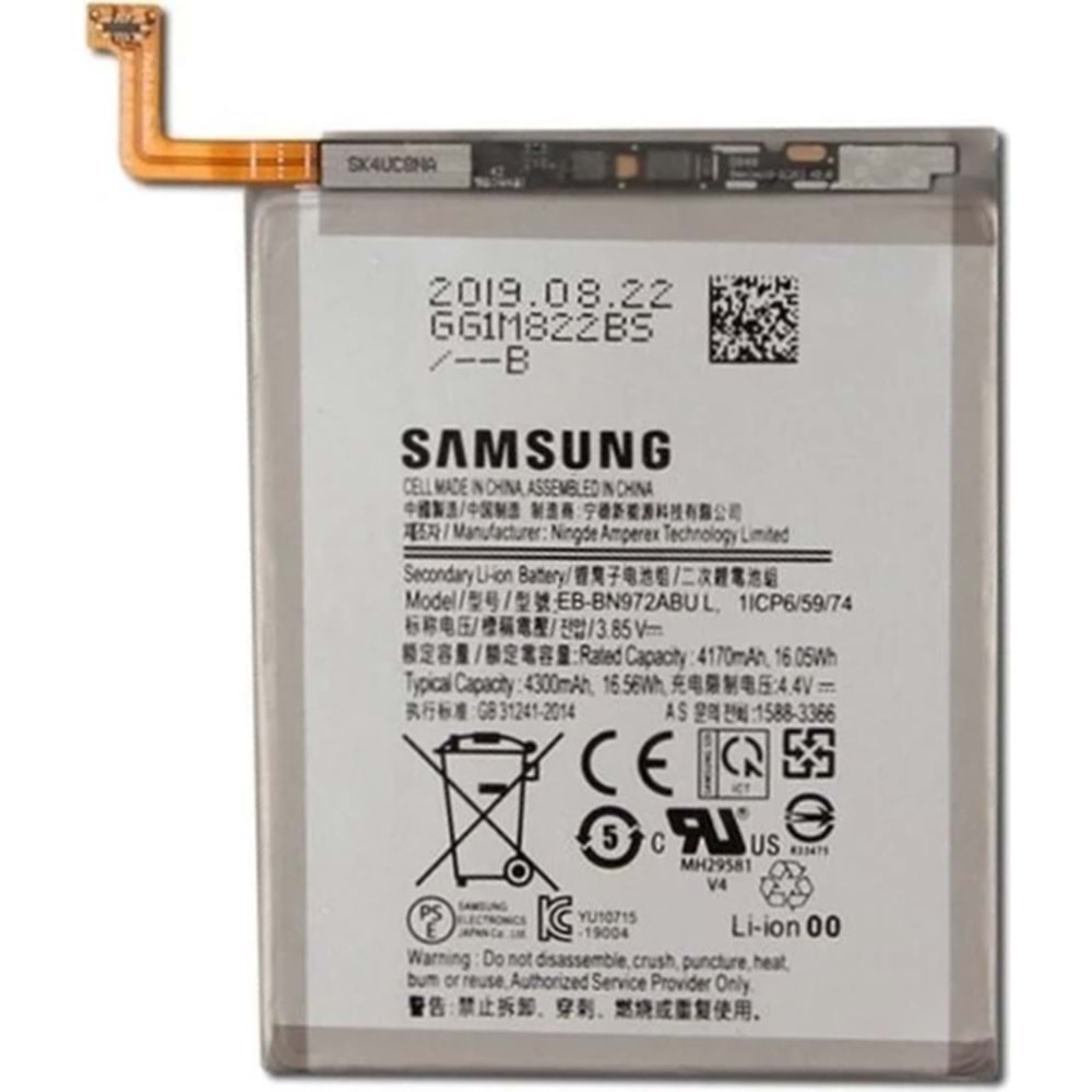 SAMSUNG NOTE 10 PLUS BATARYA SERVİS