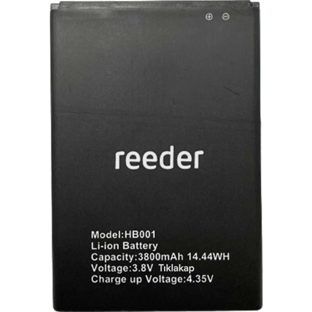 REEDER P13 BLUE 2021 BATARYA - REEDER P13 BLUE 2022 BATARYA (SAĞDAN TIRNAK)