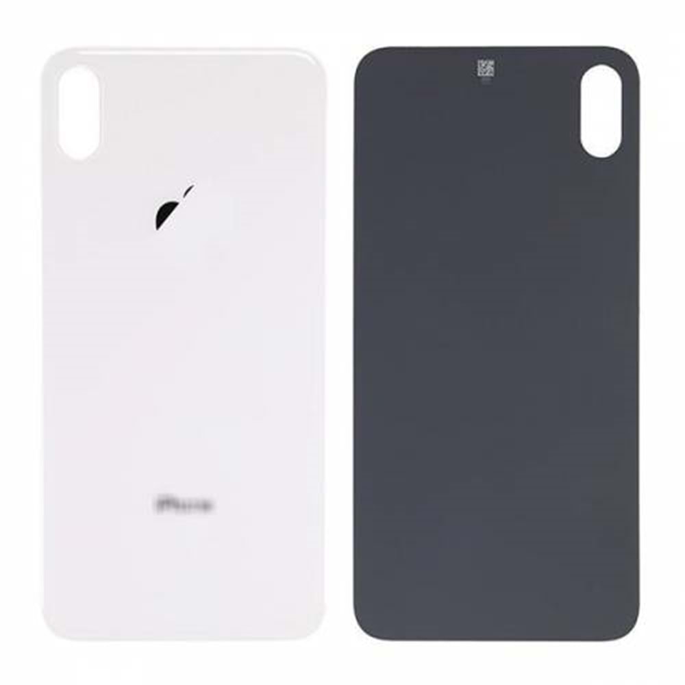 İPHONE XS MAX ARKA KAPAK LAZER KESİM BEYAZ