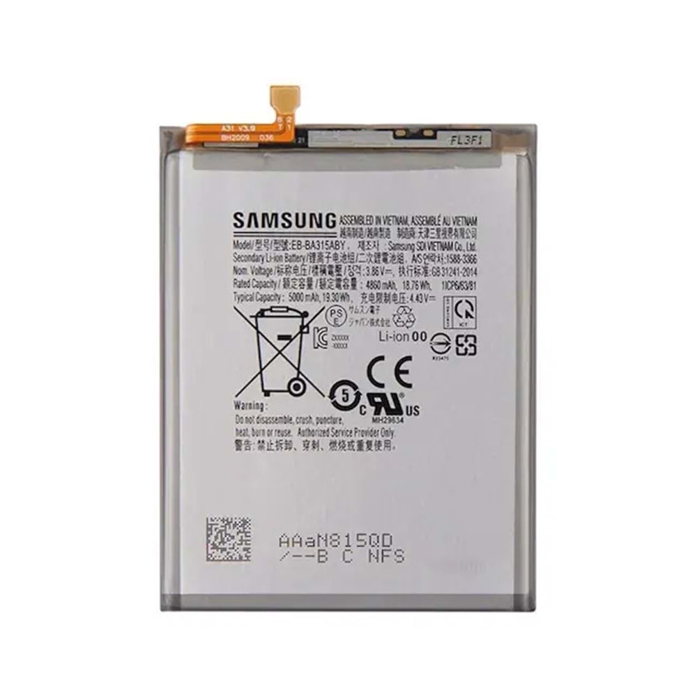 SAMSUNG A22 BATARYA - A31 BATARYA - A32 BATARYA SERVİS