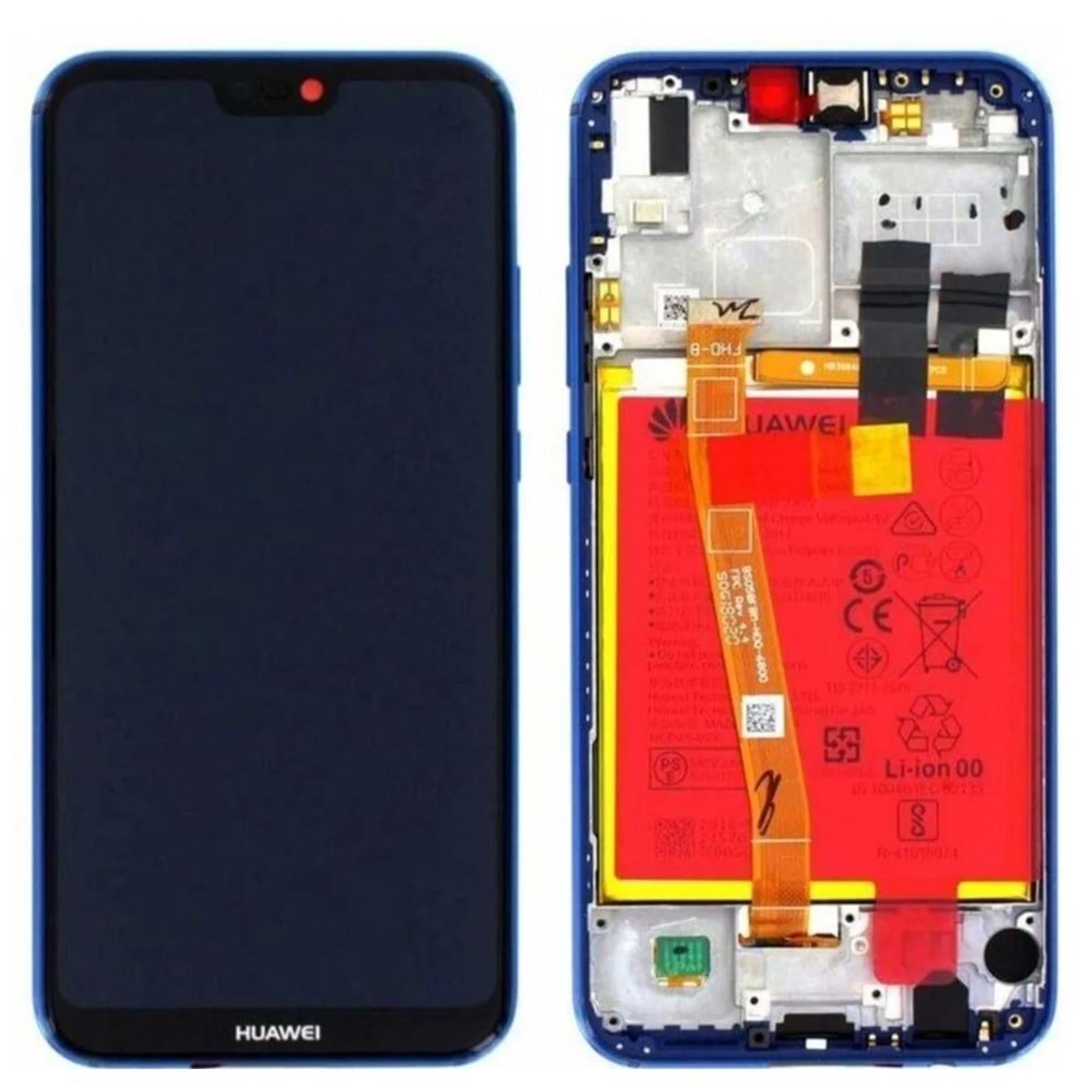HUAWEİ P20 LİTE LCD ÇITALI MAVİ ORİJİNAL