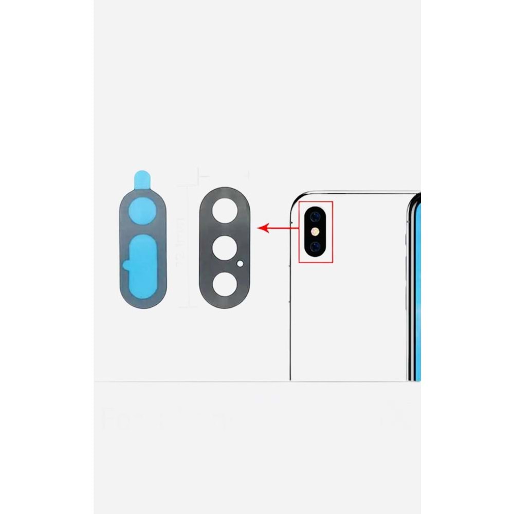 İPHONE XS MAX KAMERA CAMI