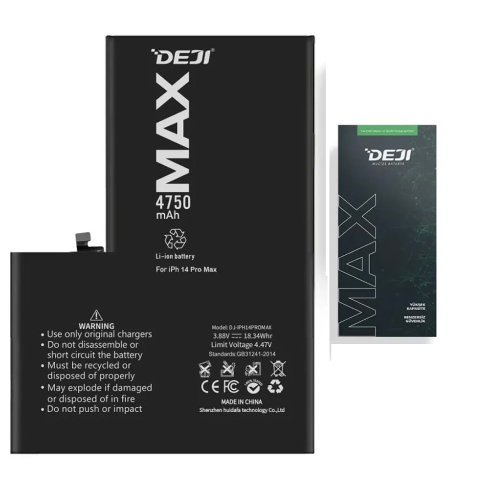 İPHONE 14 PRO MAX BATARYA DEJİ MAX