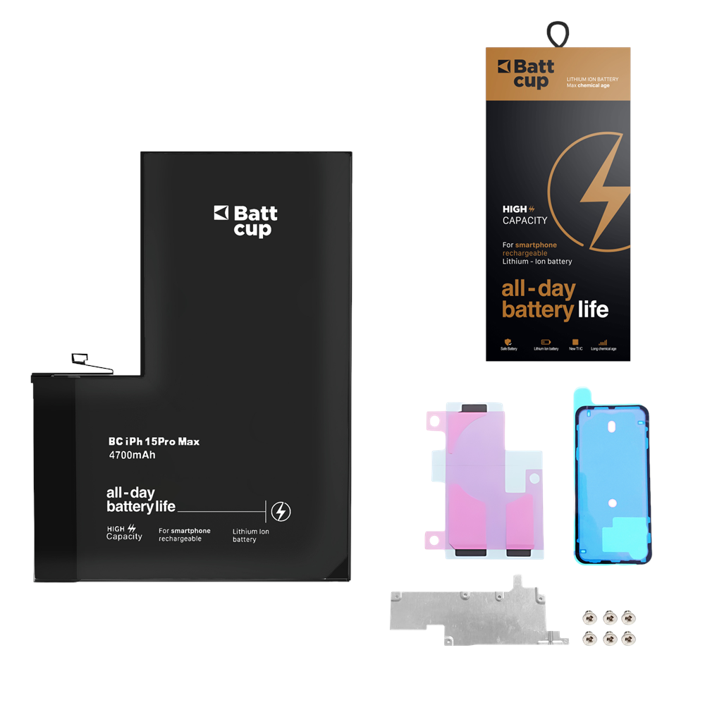 İPHONE 15 PRO MAX BATARYA BATTCUP DİAGNOSABLE PLUS