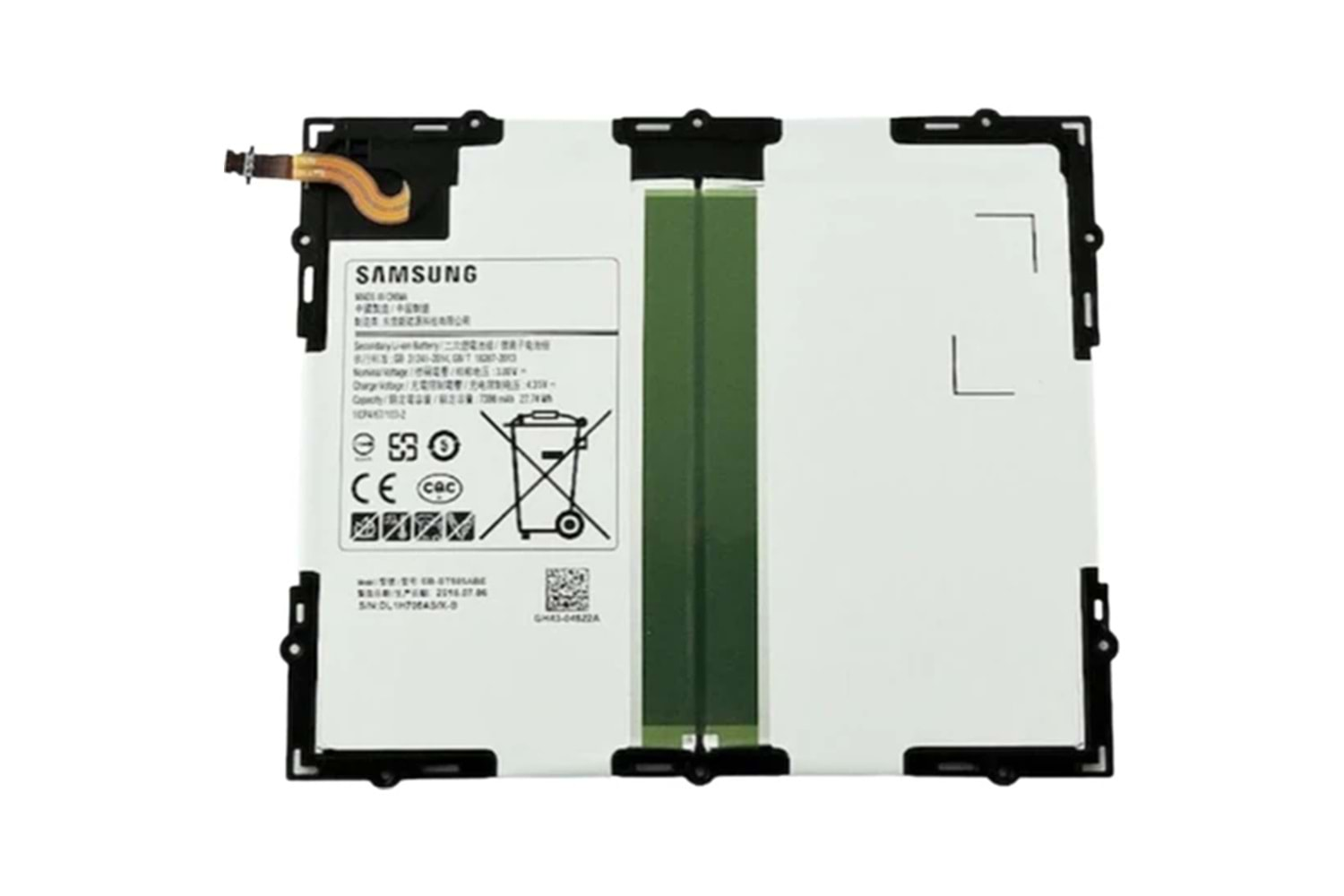 SAMSUNG TABLET T580 BATARYA