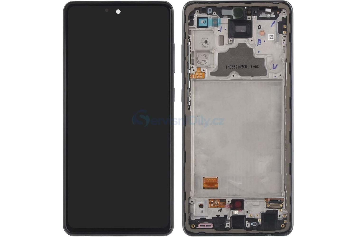 SAMSUNG A72 LCD SERVİS BEYAZ (SM-A725F)