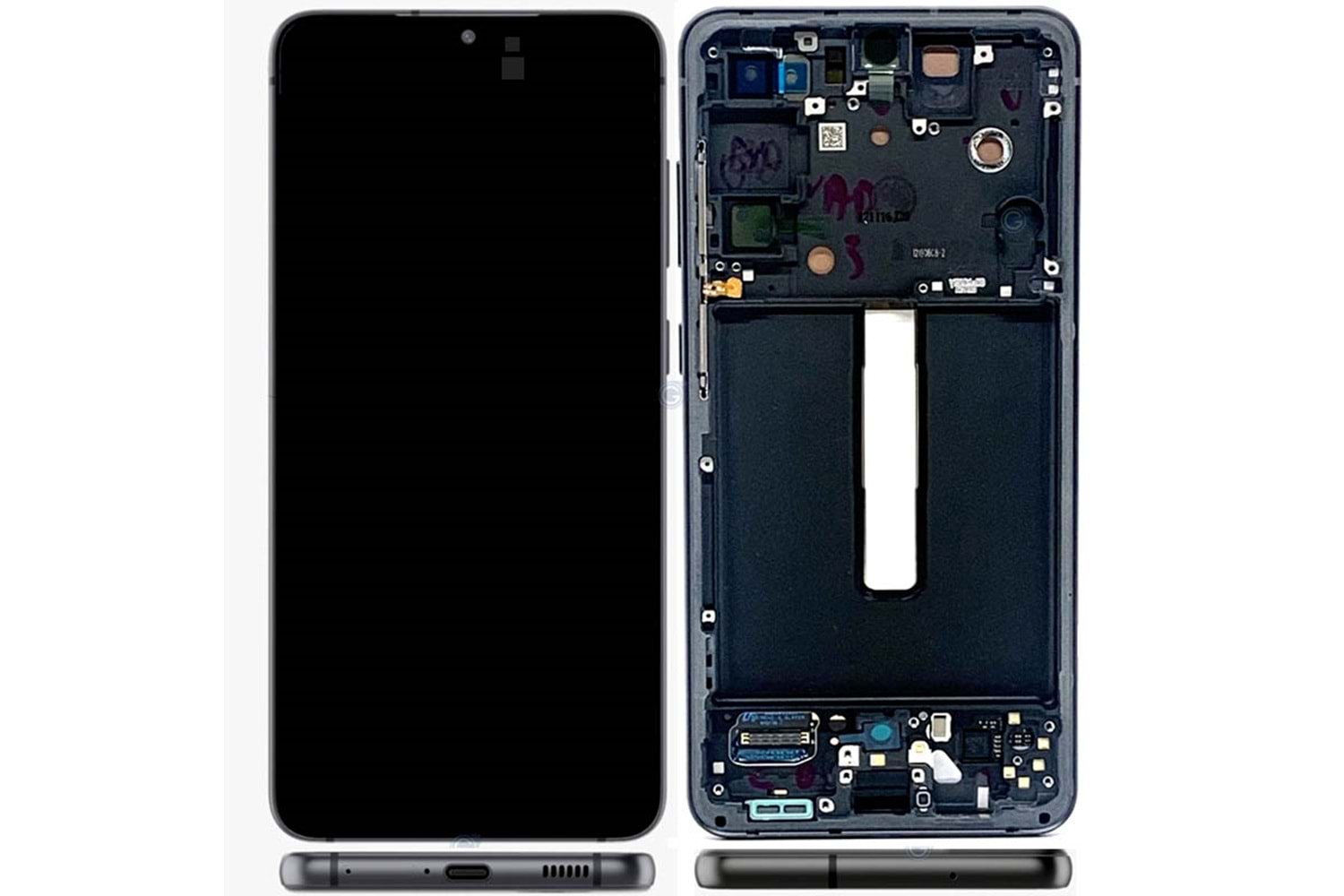 SAMSUNG S21 LCD BEYAZ SERVİS (SM-G991B)