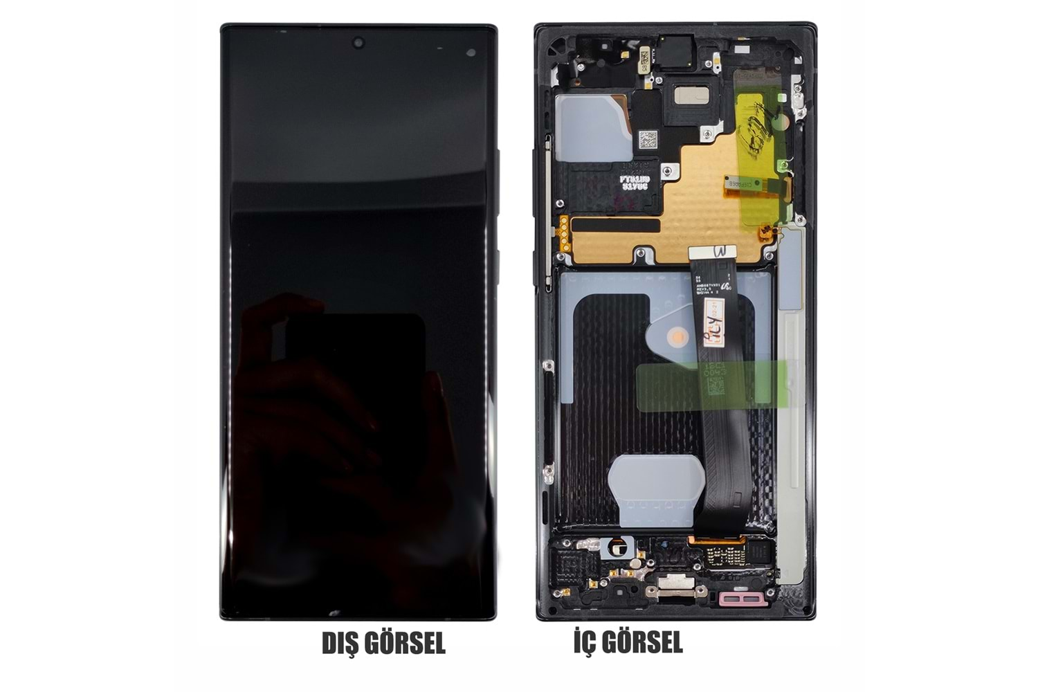 SAMSUNG NOTE 20 LCD SERVİS YEŞİL (SM-N981F)