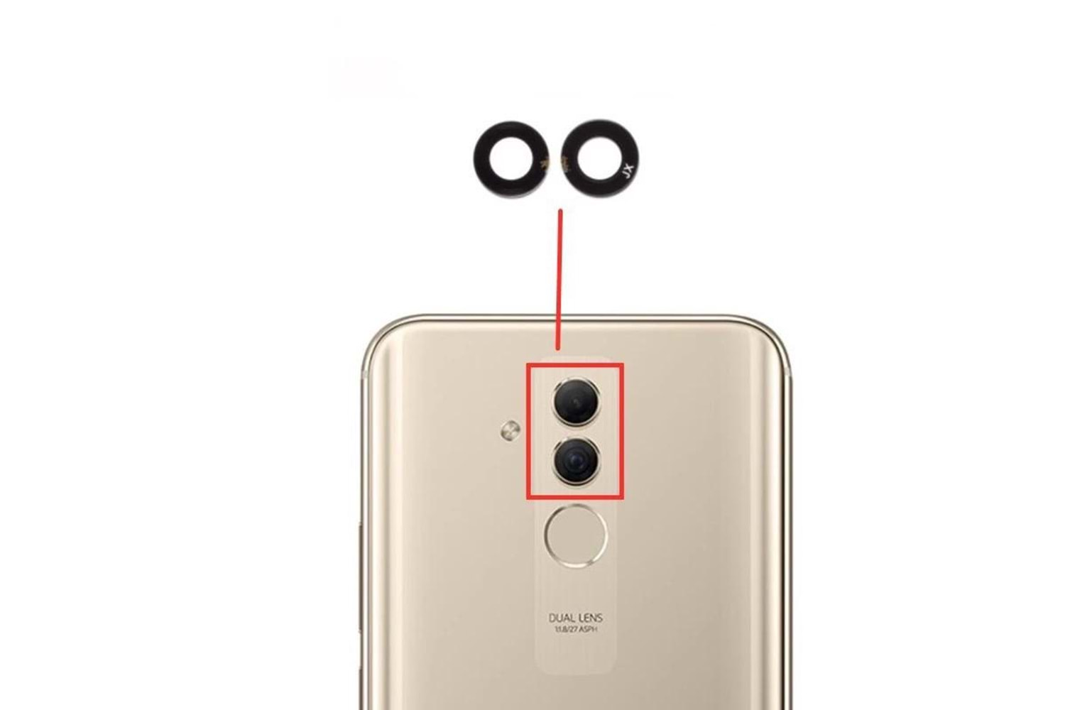 HUAWEİ MATE 20 LİTE KAMERA CAMI