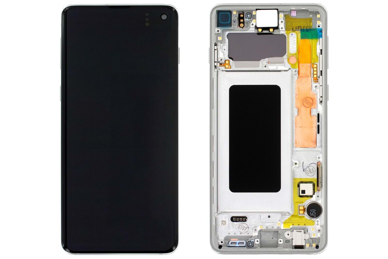 SAMSUNG S10 LCD BEYAZ SERVİS (SM-G973F)