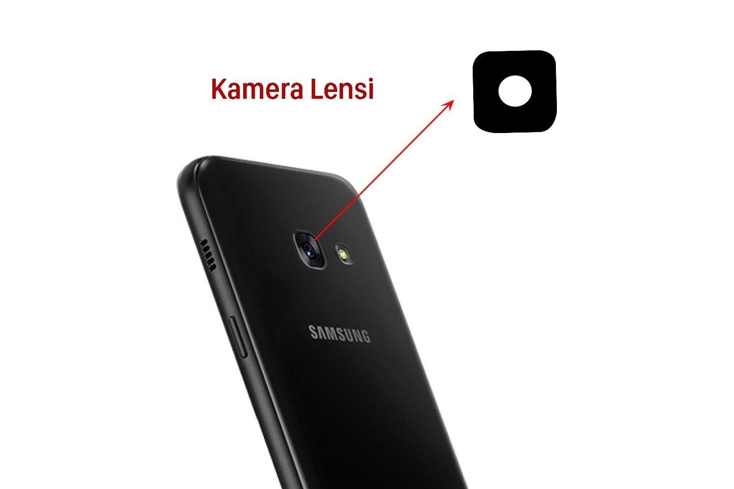 SAMSUNG A7 2017 KAMERA CAMI