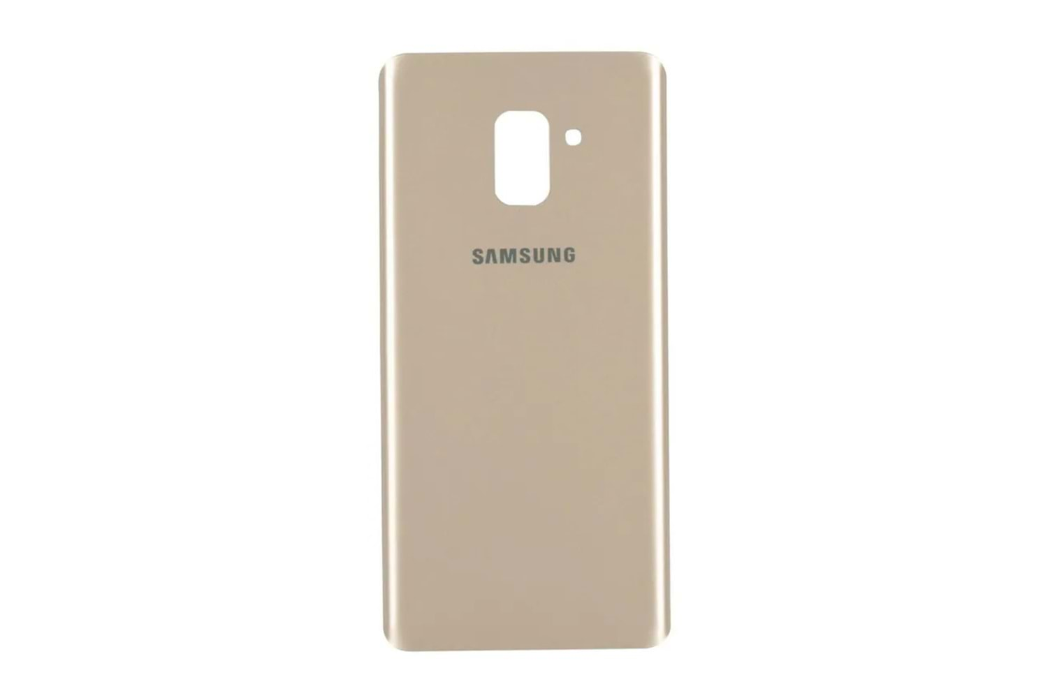 SAMSUNG A8 PLUS ARKA KAPAK GOLD