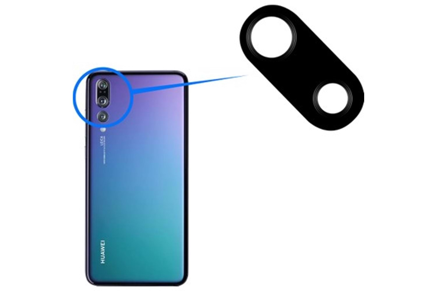 HUAWEİ P20 PRO KAMERA CAMI