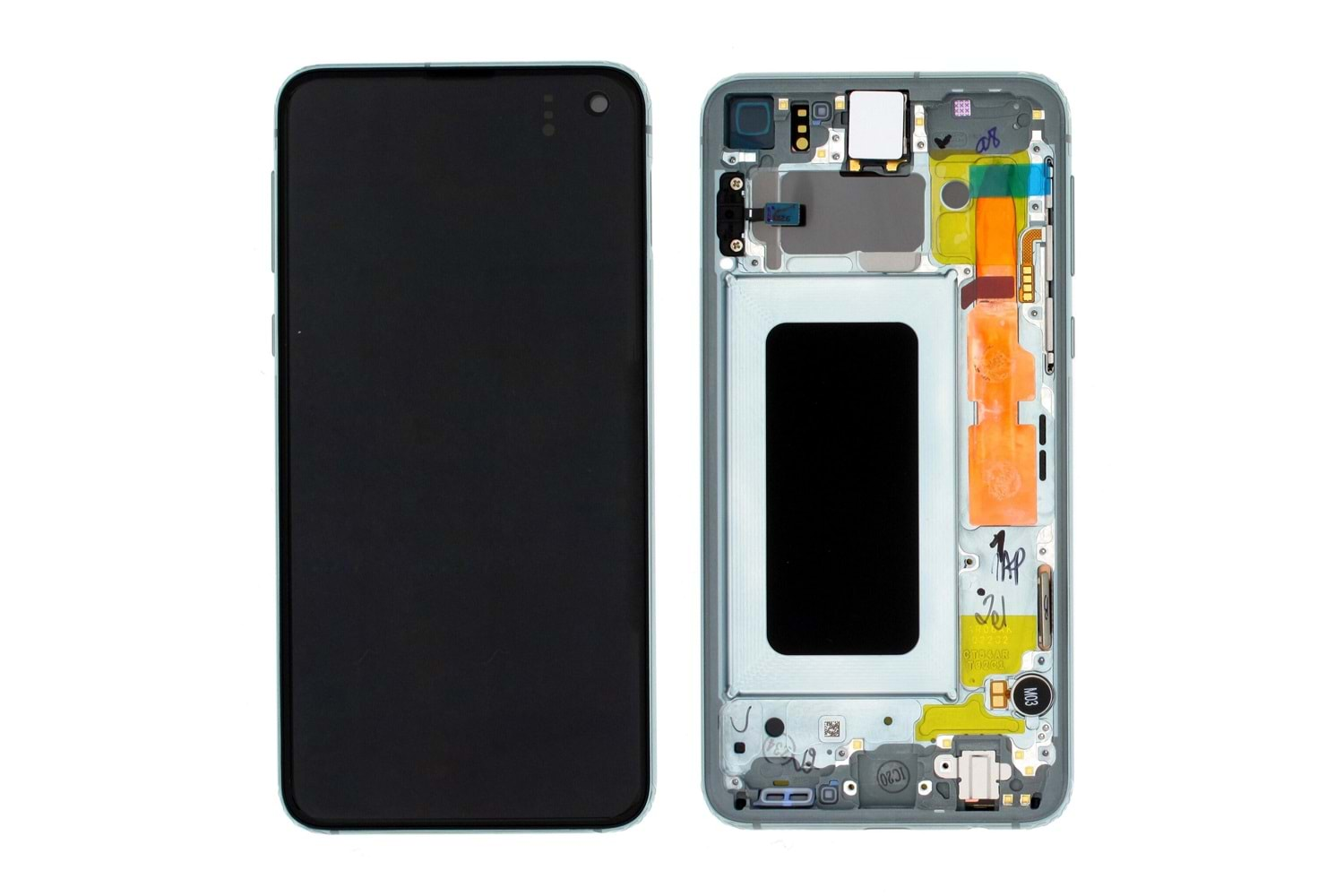 SAMSUNG S10 LCD YEŞİL SERVİS (SM-G973F)