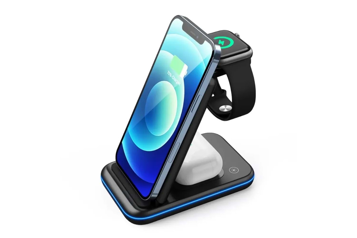 WOYAX 3 İN 1 WİRİLESS FOLDABLE DOCK (WY-04)