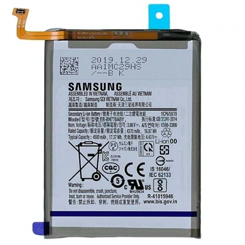 SAMSUNG NOTE 10 LİTE BATARYA SERVİS ORİJİNAL (SM-N770F)