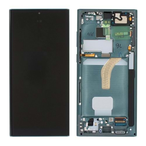 SAMSUNG S22 ULTRA LCD SERVİS YEŞİL (SM-S908B)