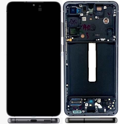 SAMSUNG S21 LCD VİOLET SERVİS (SM-G991B)