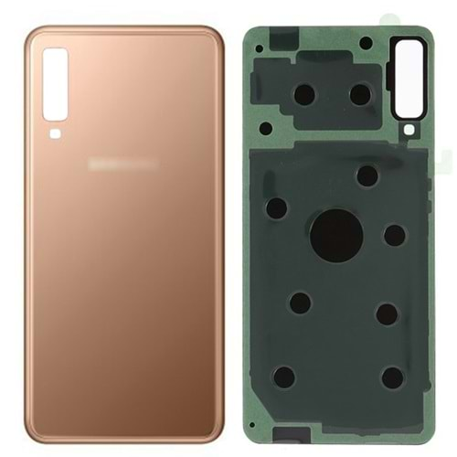 SAMSUNG A7 2018 ARKA KAPAK GOLD