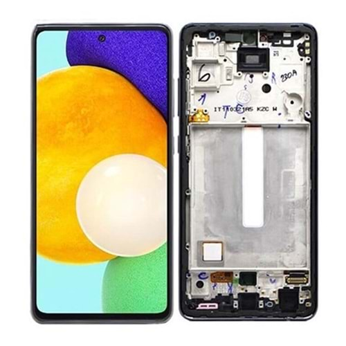 SAMSUNG A52 LCD SERVİS KASALI MAVİ (SM-A525B)