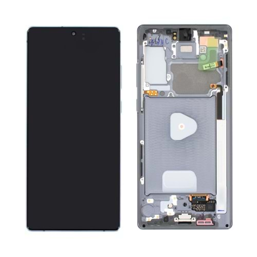 SAMSUNG NOTE 20 LCD SİYAH SERVİS (SM-N981F)