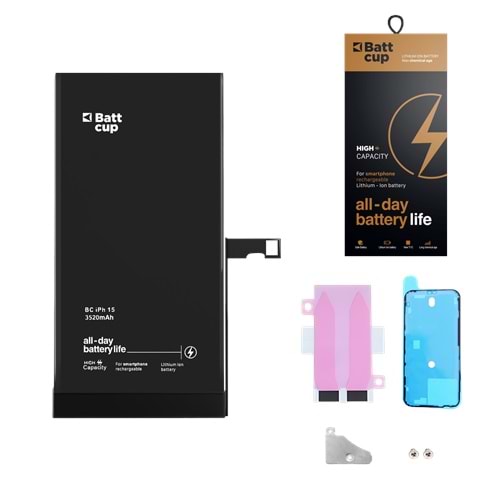 İPHONE 15 BATARYA BATTCUP DİAGNOSABLE PLUS