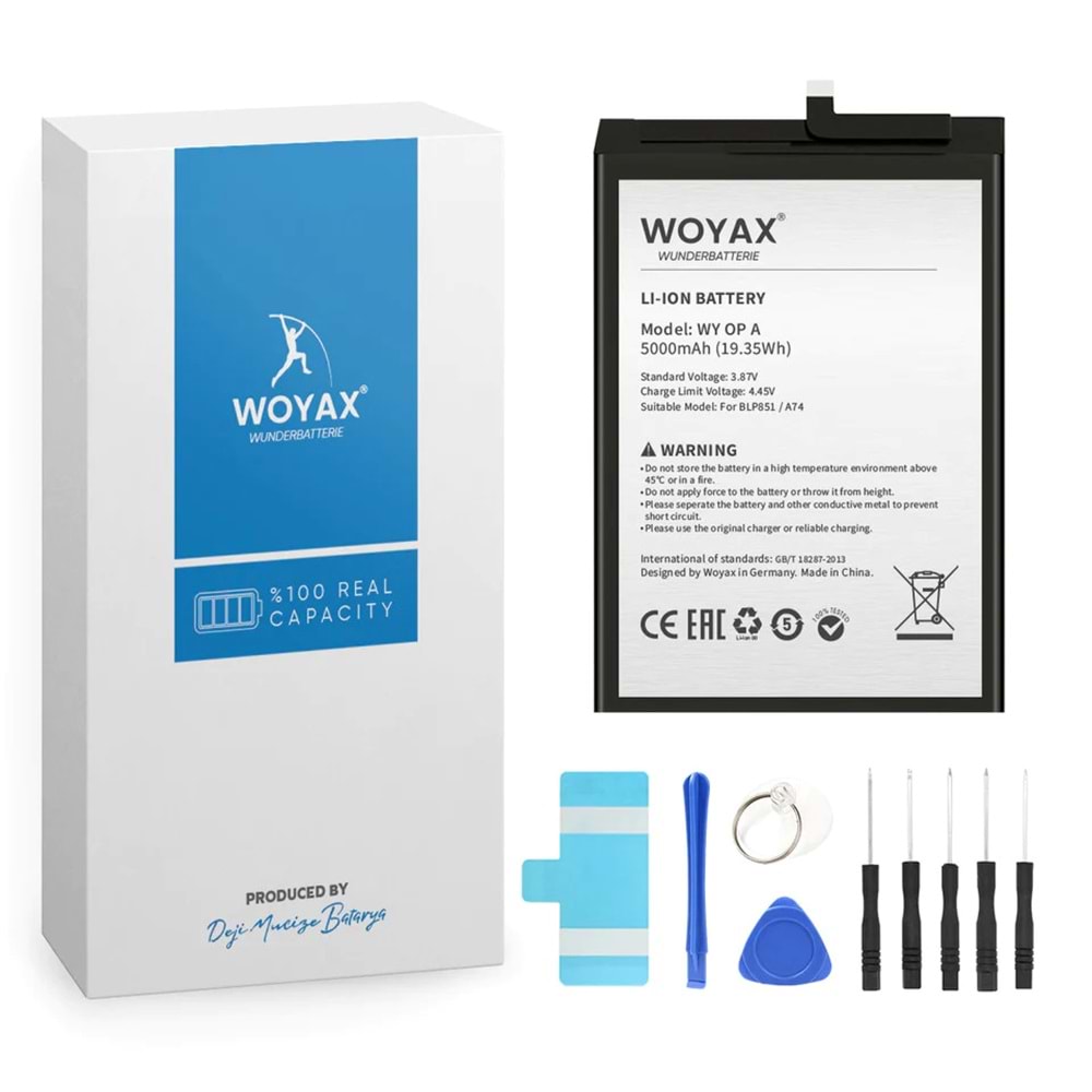 OPPO A74 BATARYA WOYAX (BLP851)