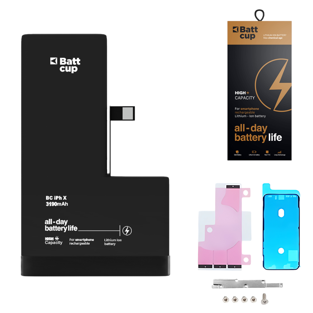 İPHONE X BATARYA BATTCUP